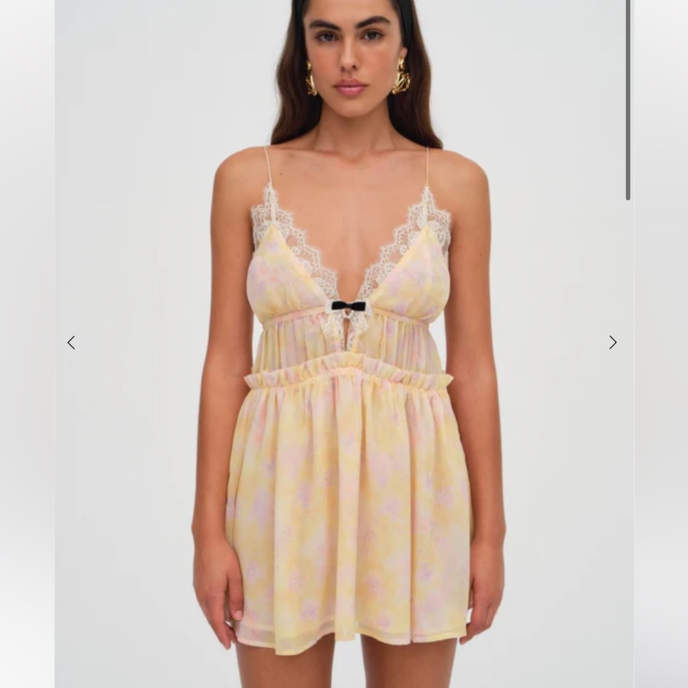 Floral mini dress